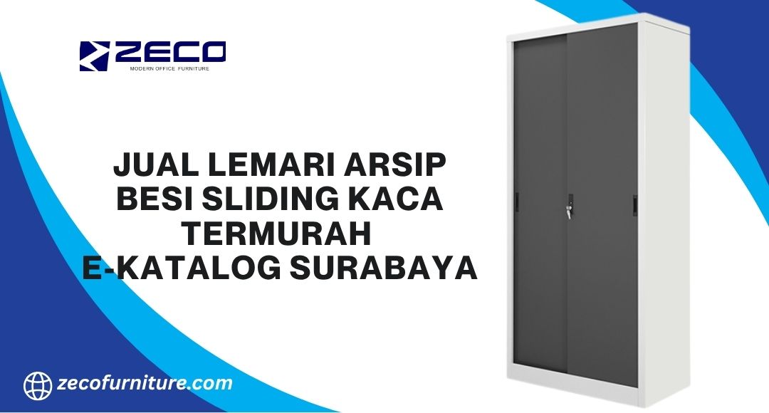 Jual Lemari Arsip Besi Sliding Kaca Termurah E-Katalog Surabaya